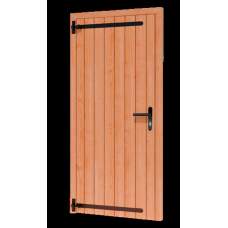 Enkele dichte deur lariks / douglas 101,5 x 202 cm Linksdraaiend